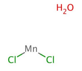 Manganese(II) chloride monohydrate (CAS 64333-01-3) - chemical structure image