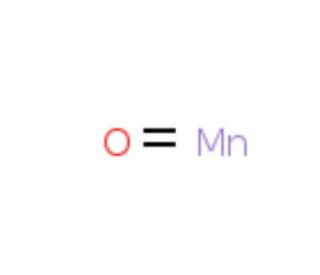 Manganese(II) Oxide (CAS 1344-43-0) - chemical structure image