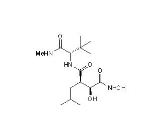 Marimastat (CAS 154039-60-8) - chemical structure image