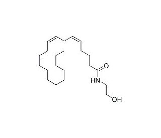 Mead acid ethanolamide (CAS 169232-04-6) - chemical structure image