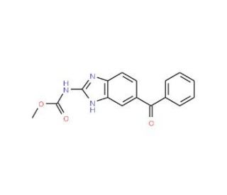Mebendazole (CAS 31431-39-7) - chemical structure image