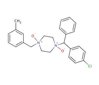 Meclizine N,N&prime;-Dioxide - chemical structure image