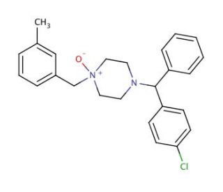 Meclizine N&prime;-Oxide - chemical structure image