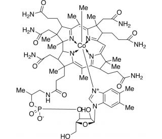 Mecobalamin (CAS 13422-55-4) - chemical structure image