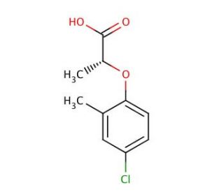 Mecoprop-P (CAS 16484-77-8) - chemical structure image