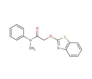 Mefenacet (CAS 73250-68-7) - chemical structure image
