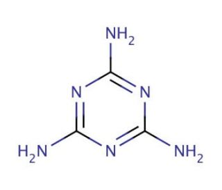 Melamine (CAS 108-78-1) - chemical structure image
