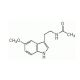 Melatonin (CAS 73-31-4) - chemical structure image