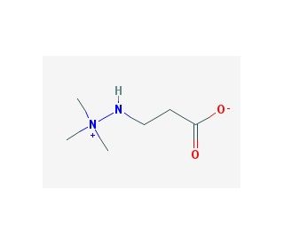 Meldonium (CAS 76144-81-5) - chemical structure image