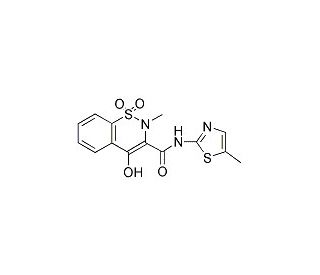 Meloxicam (CAS 71125-38-7) - chemical structure image