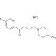 Melperone hydrochloride (CAS 1622-79-3) - chemical structure image