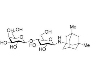 Memantine Lactose Adduct (CAS 1159637-28-1) - chemical structure image