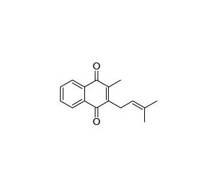 Menaquinone-1 (CAS 957-78-8) - chemical structure image