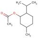 Menthyl acetate (CAS 89-48-5) - chemical structure image