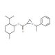 (−)-Menthyl (R)-1-[(R)-α-methylbenzyl]aziridine-2-carboxylate (CAS 397849-98-8) - chemical structure image