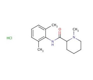 Mepivacaine hydrochloride (CAS 1722-62-9) - chemical structure image