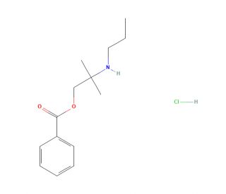 Meprylcaine Hydrochloride - chemical structure image