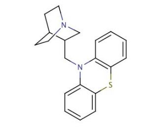 Mequitazine (CAS 29216-28-2) - chemical structure image