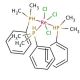 Mer-Trichlorotris(dimethylphenylphosphine)rhenium(III) (CAS 14710-16-8) - chemical structure image