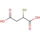 Mercaptosuccinic acid (CAS 70-49-5) - chemical structure image