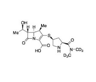 Meropenem-d6 (CAS 1217976-95-8) - chemical structure image