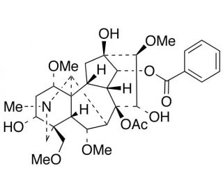 Mesaconitine (CAS 2752-64-9) - chemical structure image