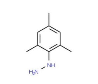 mesitylhydrazine (CAS 13636-54-9) - chemical structure image
