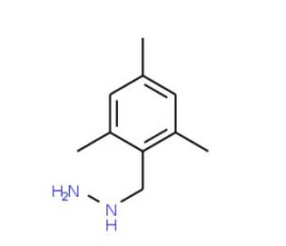(Mesitylmethyl)hydrazine (CAS 143425-78-9) - chemical structure image