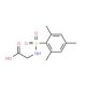 [(mesitylsulfonyl)amino]acetic acid - chemical structure image