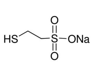 Mesna (CAS 19767-45-4) - chemical structure image