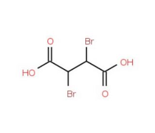 meso-2,3-Dibromosuccinic acid (CAS 608-36-6) - chemical structure image