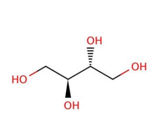 meso-Erythritol (CAS 149-32-6) - chemical structure image