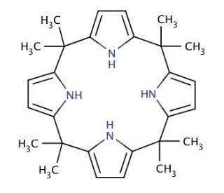 meso-Octamethylcalix(4)pyrrole (CAS 4475-42-7) - chemical structure image