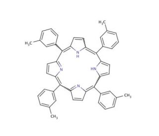 meso-Tetra(3-methylphenyl) porphine - chemical structure image