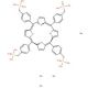 meso-Tetra(4-phosphonomethylphenyl) porphine tetrasodium salt - chemical structure image