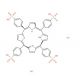 meso-Tetra(4-sulfonatophenyl)porphine dihydrochloride (CAS 139050-15-0) - chemical structure image