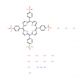 meso-Tetra(4-sulfonatophenyl) porphine tetrasodium salt dodecahydrate (CAS 39050-26-5) - chemical structure image