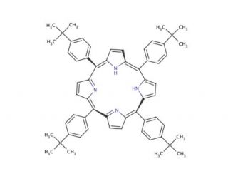 meso-Tetra(4-tert-butylphenyl) Porphine - chemical structure image