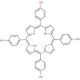 meso-Tetra(p-hydroxyphenyl)porphine (CAS 51094-17-8) - chemical structure image