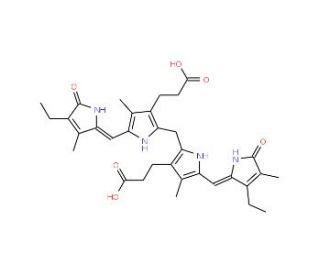 Mesobilirubin (CAS 16568-56-2) - chemical structure image