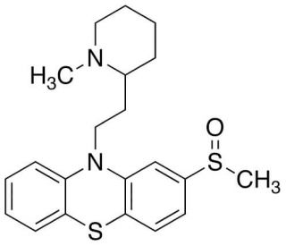 Mesoridazine (CAS 5588-33-0) - chemical structure image