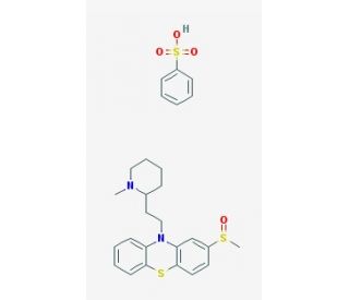 Mesoridazine besylate (CAS 32672-69-8) - chemical structure image