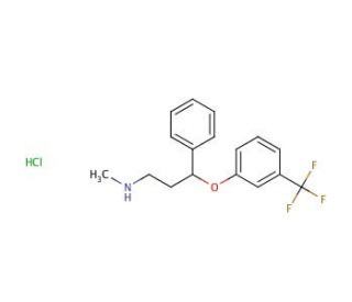 Meta Fluoxetine Hydrochloride (CAS 79088-29-2) - chemical structure image