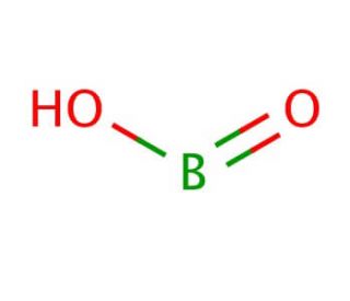 Metaboric acid (CAS 13460-50-9) - chemical structure image