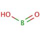 Metaboric acid (CAS 13460-50-9) - chemical structure image