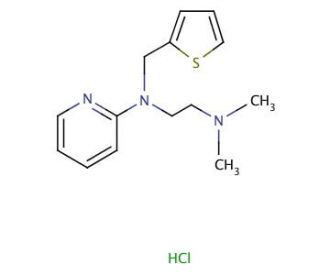 Methapyrilene HCl (CAS 135-23-9) - chemical structure image