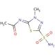 Methazolamide (CAS 554-57-4) - chemical structure image