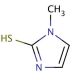 Methimazole (CAS 60-56-0) - chemical structure image