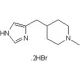Methimepip dihydrobromide (CAS 151070-80-3) - chemical structure image