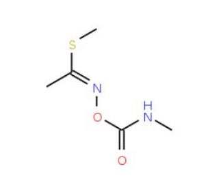 Methomyl (CAS 16752-77-5) - chemical structure image